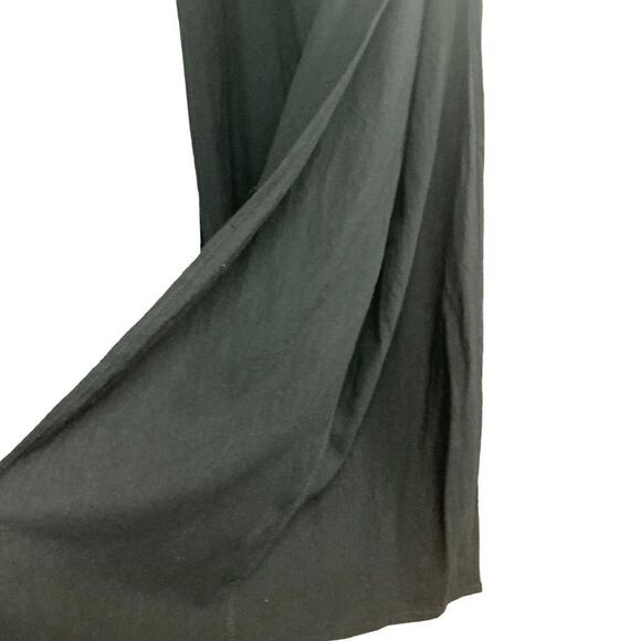 Palazzo Side Split Pants Black Size Large‎ - Picture 2 of 8